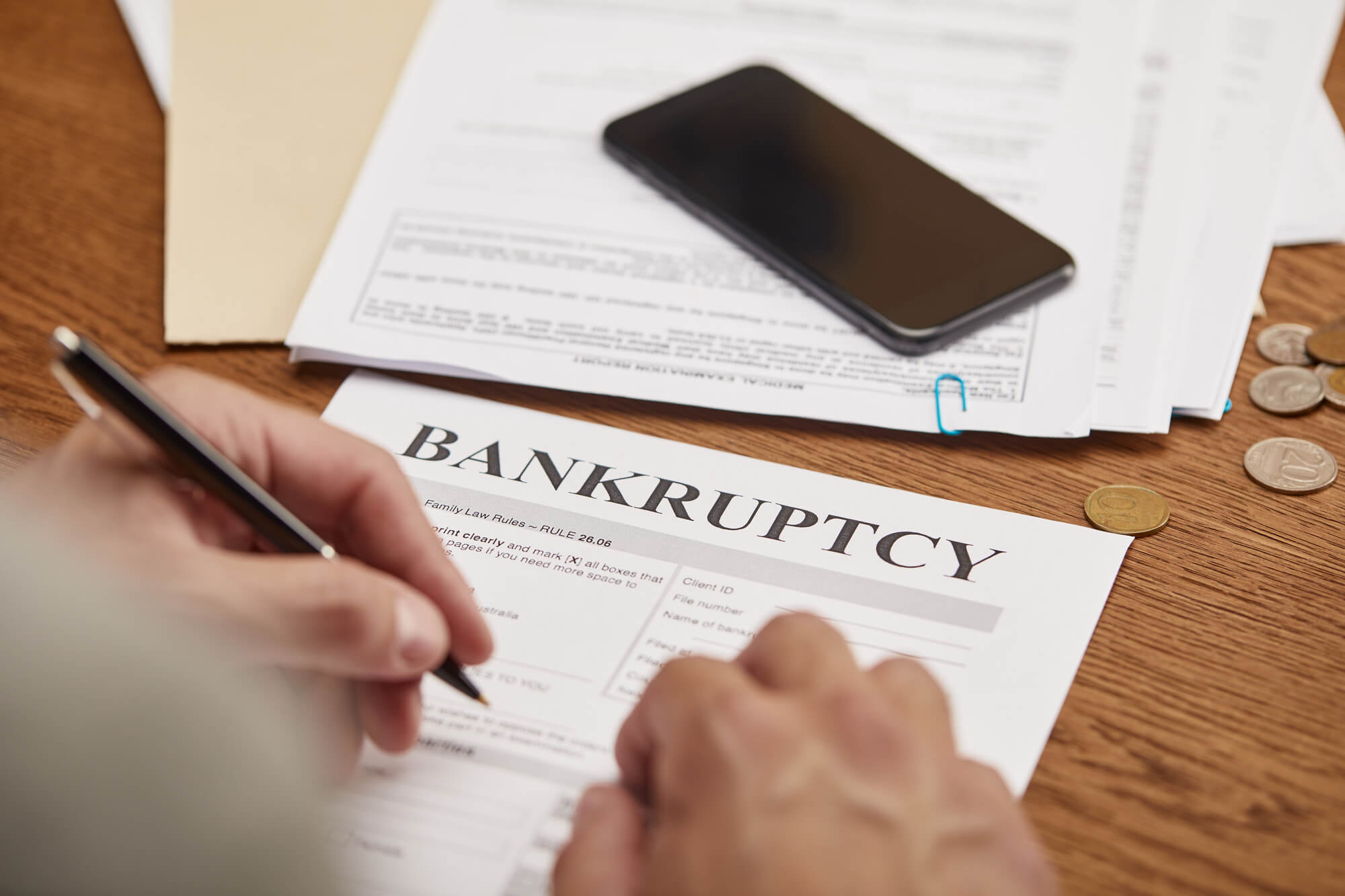 bankruptcy affects Tax preparation in Weston